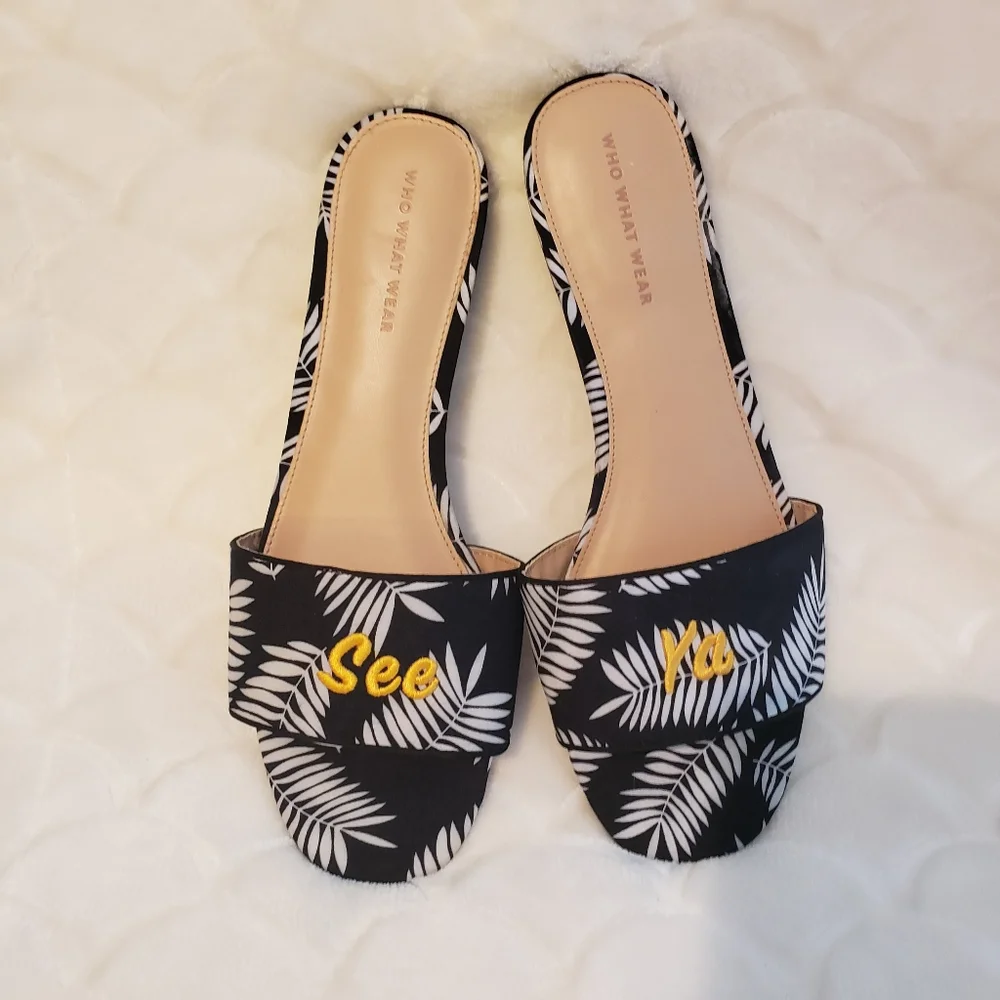 Who What Wear sandals‎